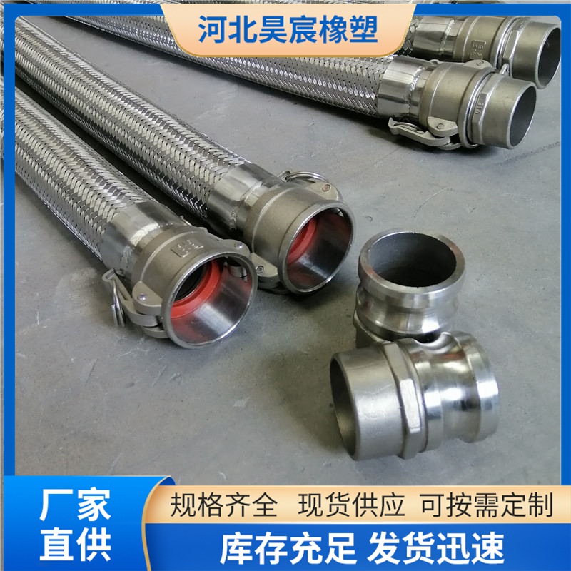 扳把式快接金屬軟管 