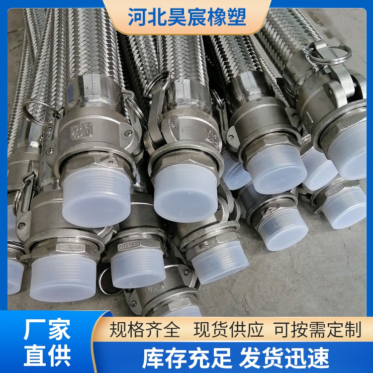扳把式快接金屬軟管 